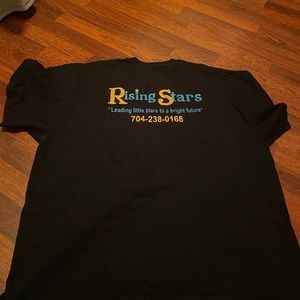 rising stars shirt can be men or women’s